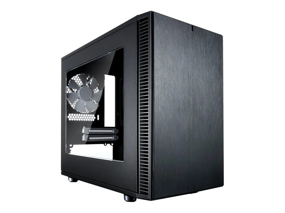 Fractal Design Define Nano S - Schwarz - Acrylfenster - Schallgedämmt