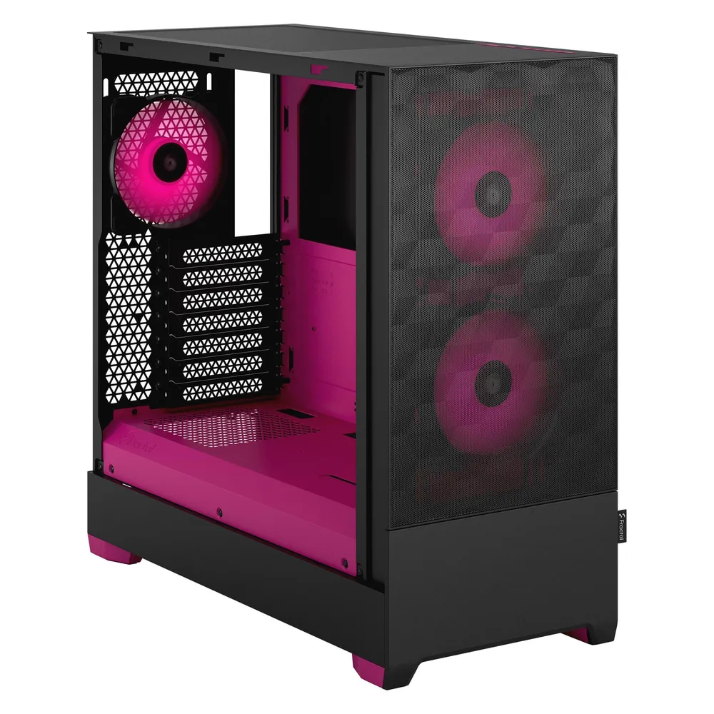 PC-Gehäuse Fractal Design Pop Air Tower Schwarz Magenta ATX