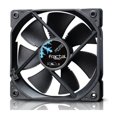 Kühlung Luft Fractal Design 120 mm Dynamic X2 Schwarz 3-pin 1200 rpm