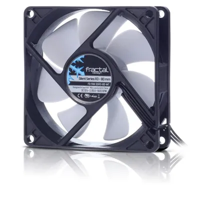 Kühlung Luft Fractal Design Silent Series R3 80 mm 1600 RPM Leise