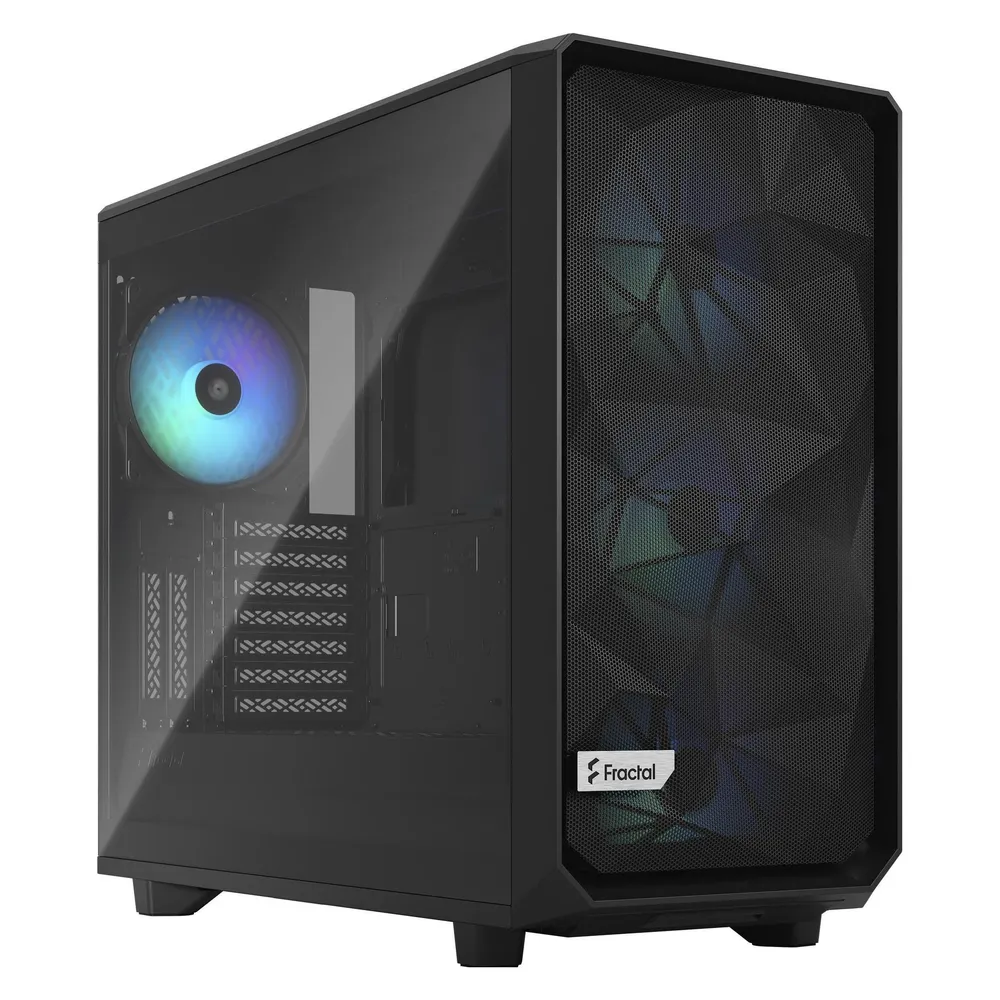 Tower Fractal Meshify 2 RGB ATX Schwarz Glas RGB Multi