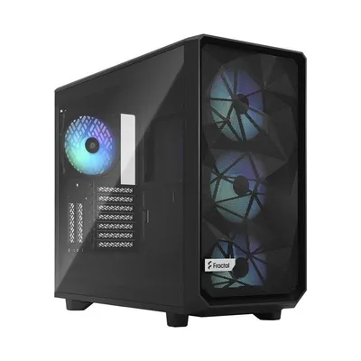 Tower Fractal Meshify 2 RGB ATX Schwarz Glas RGB Multi