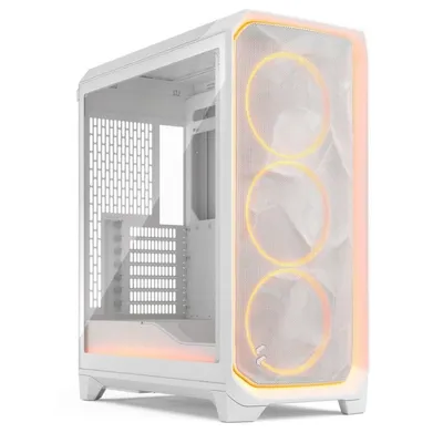 PC-Gehäuse Fractal Design Meshify 3 Ambience Pro RGB Weiß ATX ARGB Glas