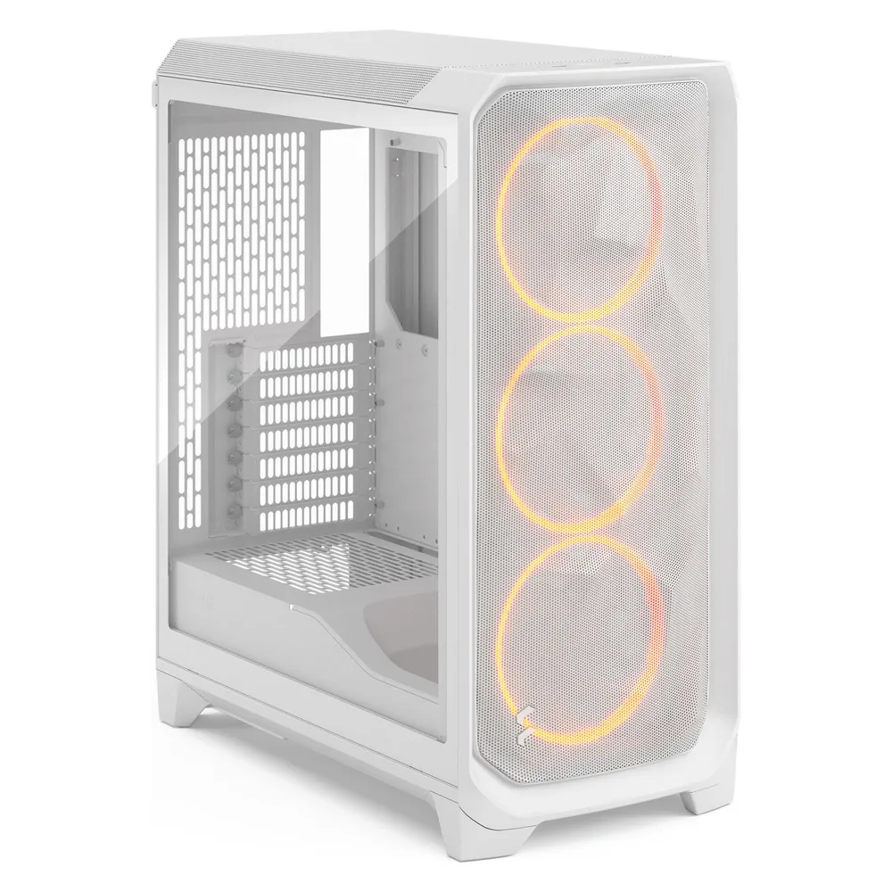 PC-Gehäuse Fractal Design Meshify 3 Weiß ATX Gehäuseglas RGB Gaming
