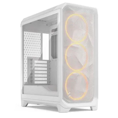 PC-Gehäuse Fractal Design Meshify 3 Weiß ATX Gehäuseglas RGB Gaming