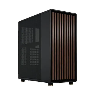 PC-Gehäuse Fractal North FD-C-NOR1C-01 Midi Tower Schwarz Mesh ATX USB-C