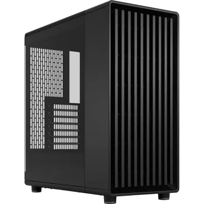 PC-Gehäuse Fractal North Momentum Edition ATX Mesh-Front Fenster Schwarz/Eiche