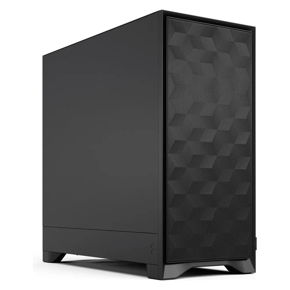 PC-Gehäuse Fractal Design Pop 2 Air Black Solid ATX/MicroATX/Mini-ITX Stahl Schwarz