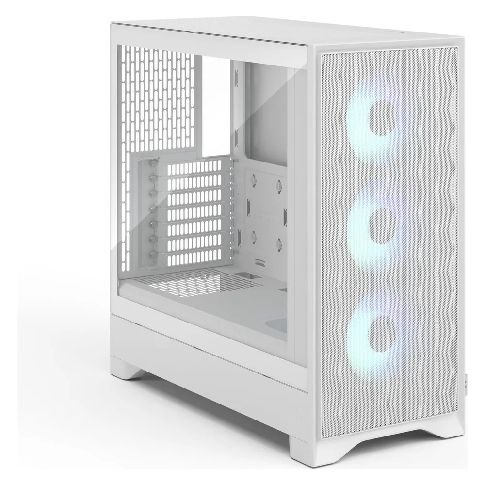 PC-Gehäuse Fractal Design Pop 2 Air White TG RGB ATX Glas RGB