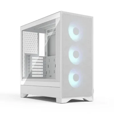 PC-Gehäuse Fractal Design Pop 2 Air White TG RGB ATX Glas RGB