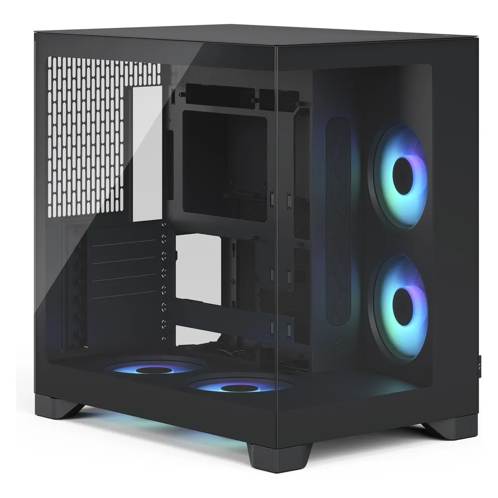 PC-Gehäuse Fractal Design Pop 2 Vision Black RGB Tower ATX