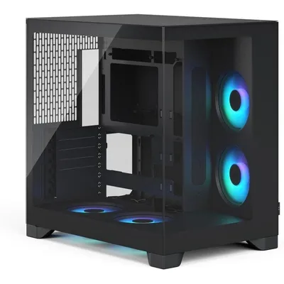 PC-Gehäuse Fractal Design Pop 2 Vision Black RGB Tower ATX