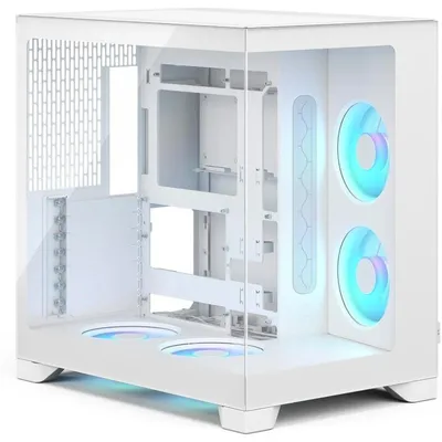 PC-Gehäuse Fractal Design Pop 2 Vision White RGB Panorama-Glas ATX