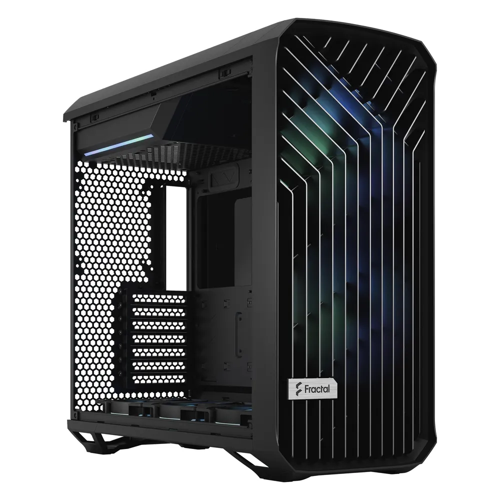 PC-Gehäuse Fractal Torrent Tempered Glass RGB ATX EATX Schwarz Gaming