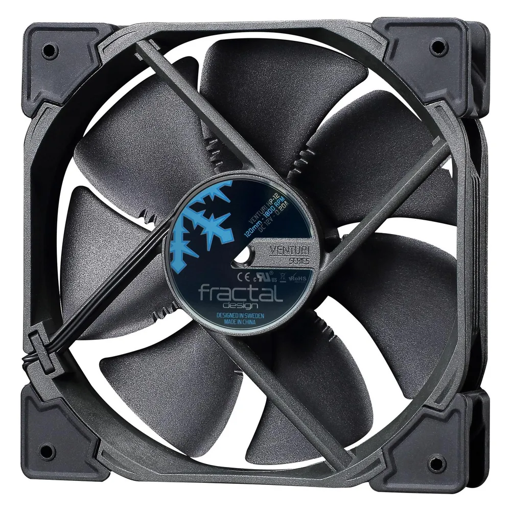 Fractal Dynamic Venturi HF-12 PWM 120 mm Schwarz