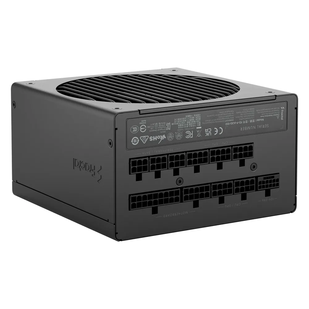 Fuente de Alimentación Fractal Design Ion 3 Gold 1000W 80 PLUS Gold vollmodular