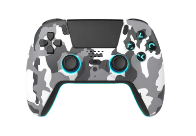 Playstation 5 Controller, Weiß Camouflage