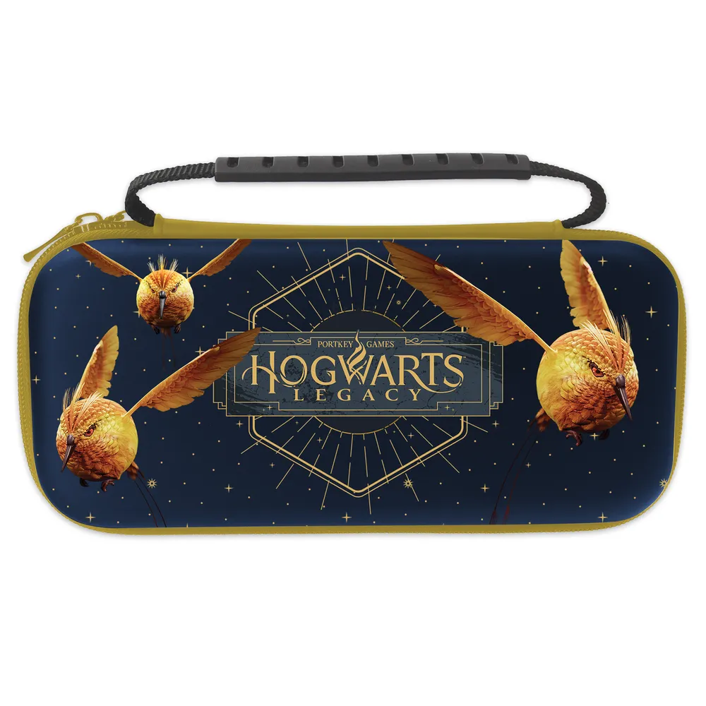 Switch XL Case, Harry Potter/Hogwarts Legacy, Goldener Schnatz