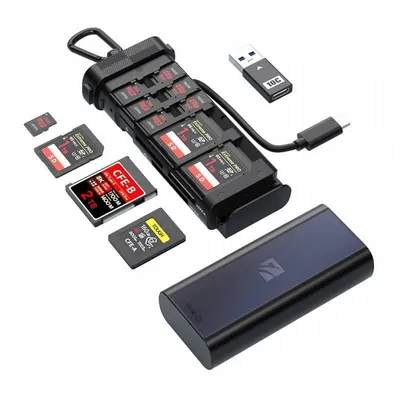 Kartenleser Freewell Pro FW-CR02-PRO USB-C CF A/B, SD, TF