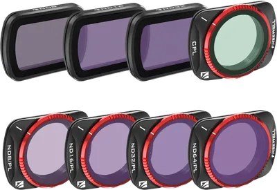 Freewell DJI Osmo Pocket 3 Filter All Day 8er-Pack