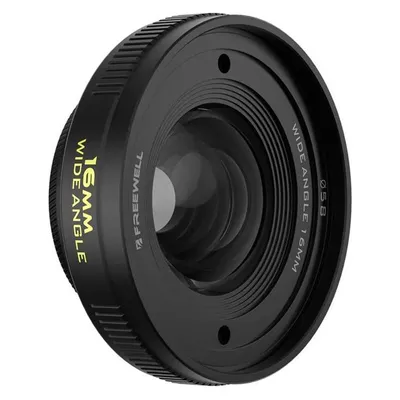 Weitwinkelobjektiv Freewell FW-SH-17WAN 16 mm 105° Gewinde 17 mm