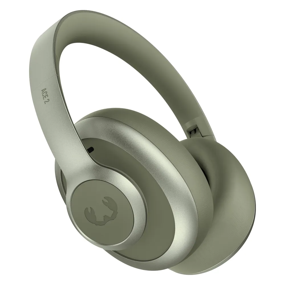 Bluetooth®-Over-Ear-Kopfhörer m.adapt. Hybrid ANC "Clam Ace 2", Dried Green