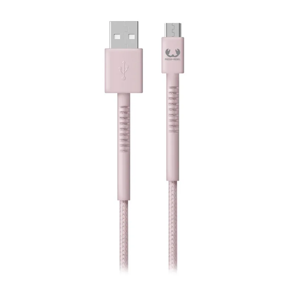 "Micro-USB-Kabel ""Fabriq"", 2,0 m, Smokey Pink (00215021)"