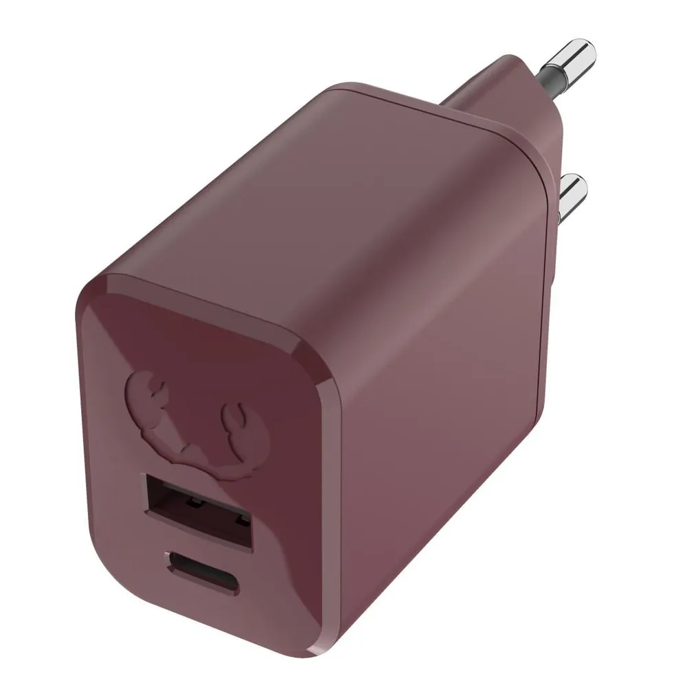 Mini-Charger USB-C und USB-A, PD 45W, Deep Mauve (00220554)