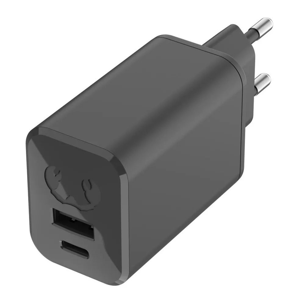 Mini Charger USB-C+USB-A, GaN, 65W, Storm Grey (00220565)