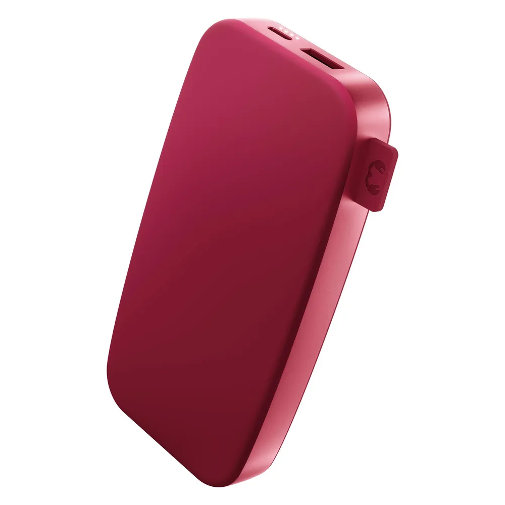 Powerbank 12000mAh USB-C, Ultra Fast Charge & 20W PD,Berry Red