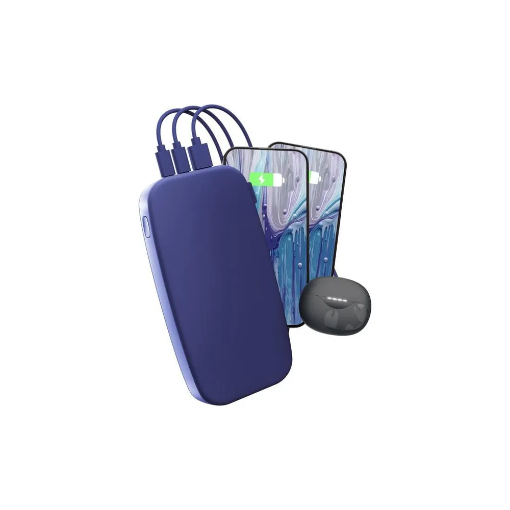 Powerbank 27000mAh USB-C, Ultra Fast Charge, 65W PD, True Blue (00231836)