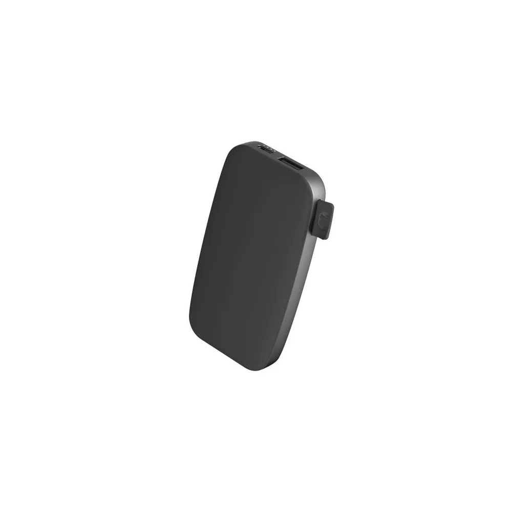 Powerbank 6000mAh mit USB-C, Fast Charge, Storm Grey (00215329)