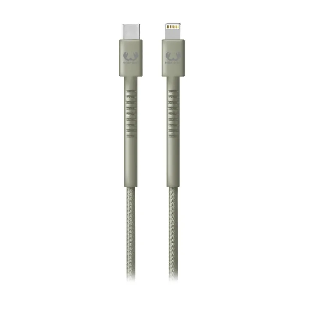 "USB-C - Lightning-Kabel ""Fabriq"", 2,0 m, Dried Green (00214992)"