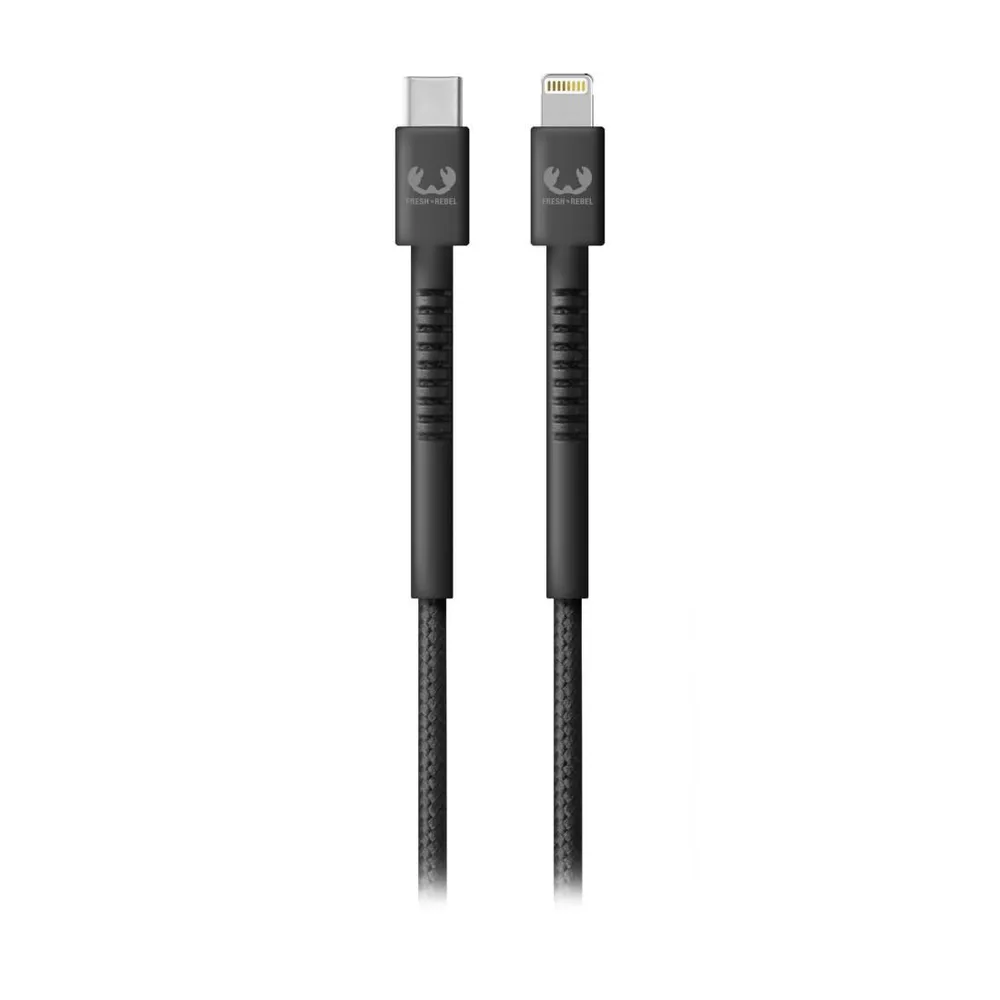 "USB-C - Lightning-Kabel ""Fabriq"", 2,0 m, Storm Grey (00214996)"