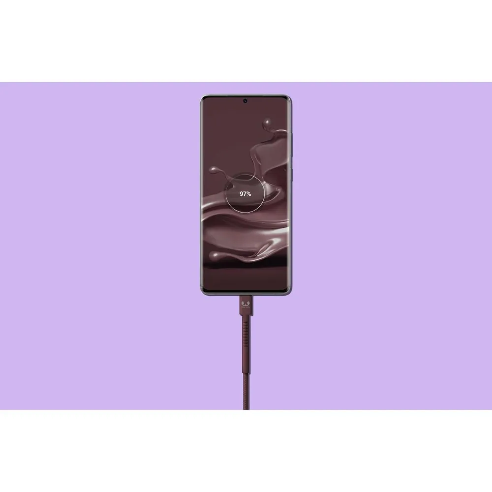 "USB-C - USB-C Kabel ""Fabriq"", 2,0 m, Deep Mauve (00214986)"