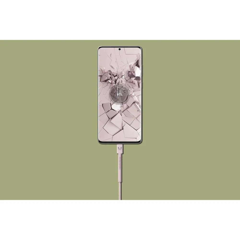 "USB-C - USB-C Kabel ""Fabriq"", 2,0 m, Smokey Pink (00214989)"