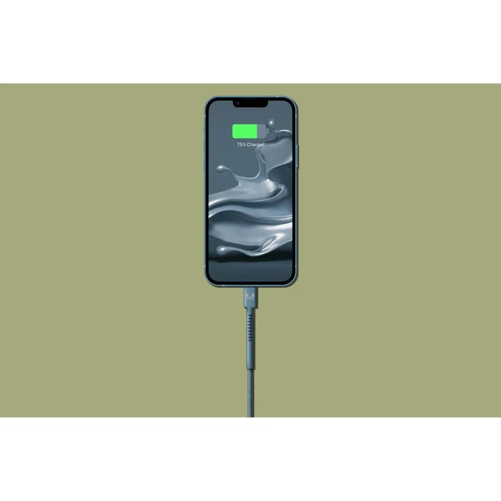 "USB - Lightning-Kabel ""Fabriq"", 2,0 m, Dive Blue (00215011)"