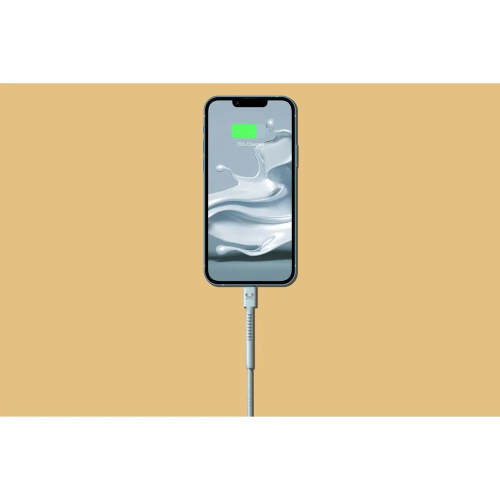 "USB - Lightning-Kabel ""Fabriq"", 2,0 m, Dusky Blue (00215007)"