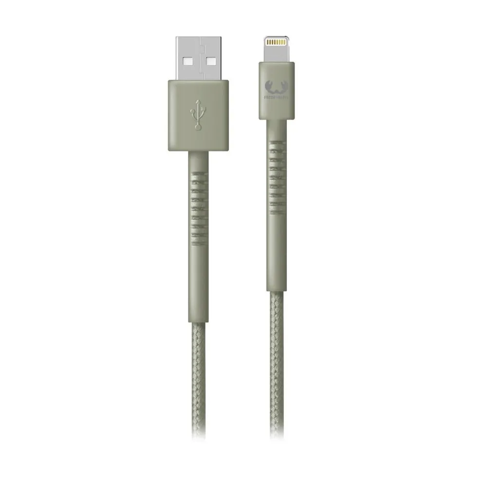 "USB - Lightning-Kabel ""Fabriq"", 2,0 m, Dried Green (00215008)"