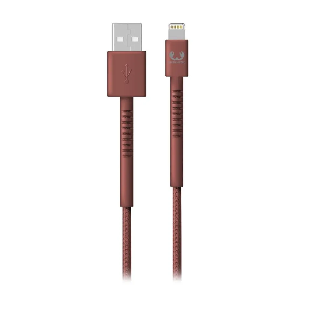 "USB - Lightning-Kabel ""Fabriq"", 2,0 m, Safari Red (00215014)"
