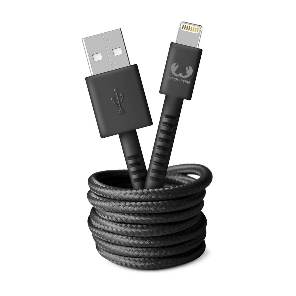 "USB - Lightning-Kabel ""Fabriq"", 2,0 m, Storm Grey (00215012)"