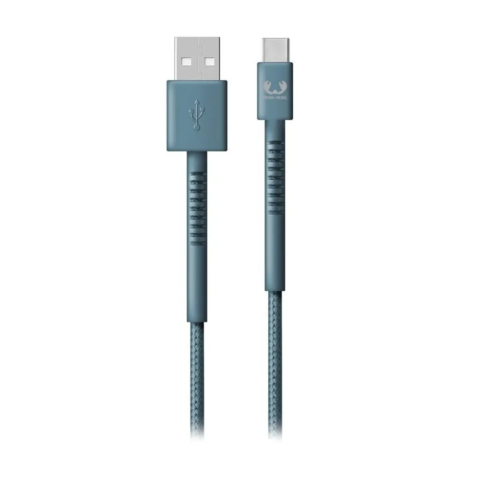 "USB - USB-C Kabel ""Fabriq"", 2,0 m, Dive Blue (00215003)"