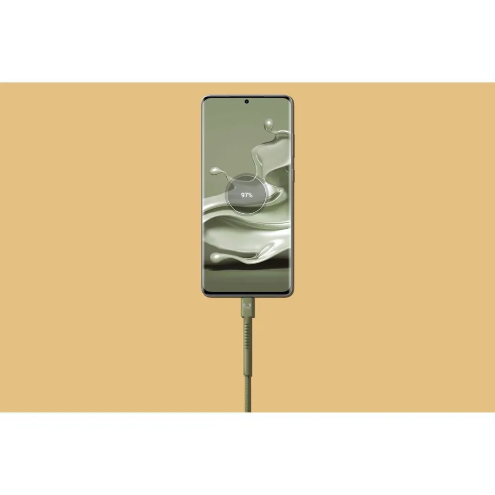 "USB - USB-C Kabel ""Fabriq"", 2,0 m, Dried Green (00215000)"