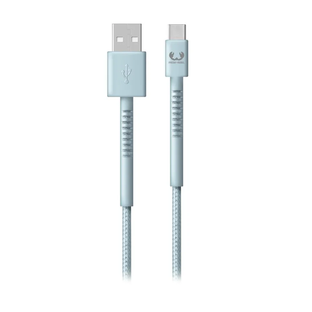 "USB - USB-C Kabel ""Fabriq"", 2,0 m, Dusky Blue (00214999)"