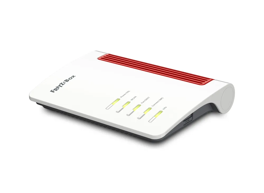 Router Fritz Box 7510 AX RJ-45 600 Mbit/s Wi-Fi 6 ADSL Weiss