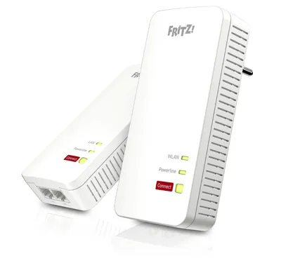Powerline-Adapter Fritz 1240 AX WLAN Set Wi-Fi 6 1200 Mbps Gigabit Ethernet