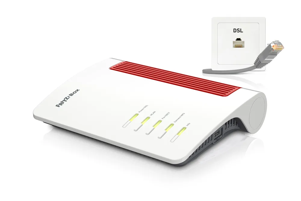 Router Fritz FRITZ!Box 7690 WiFi 7 Dual Band 7.2Gbps VDSL Mesh DECT