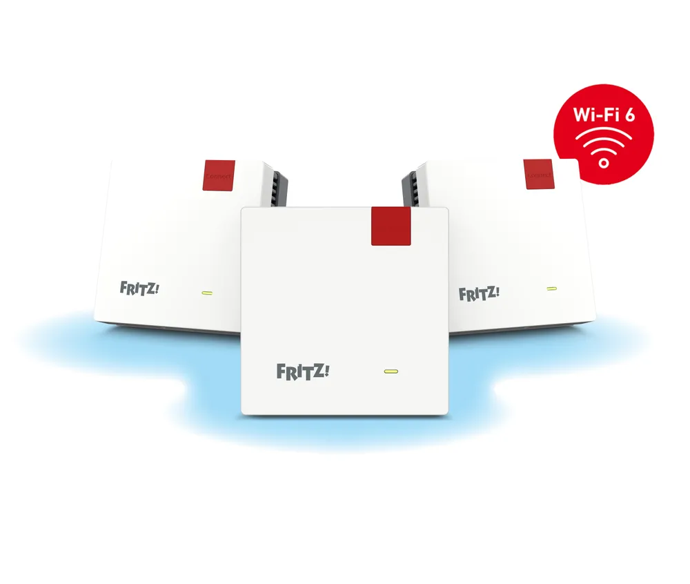 FRITZ! Mesh-System Wi-Fi 6 1600 3er Pack