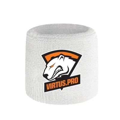 Schweißband Virtus.pro Swearband Weiß Komfort Esports Verstellbar