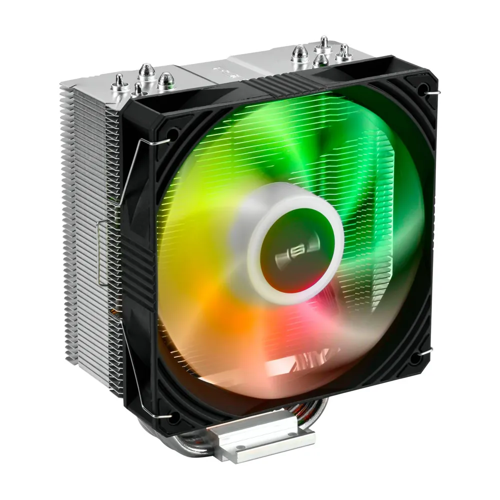 Kühlung Luft FSP Socket AM4 AM5 LGA 1200 120 mm NE5 ARGB Schwarz